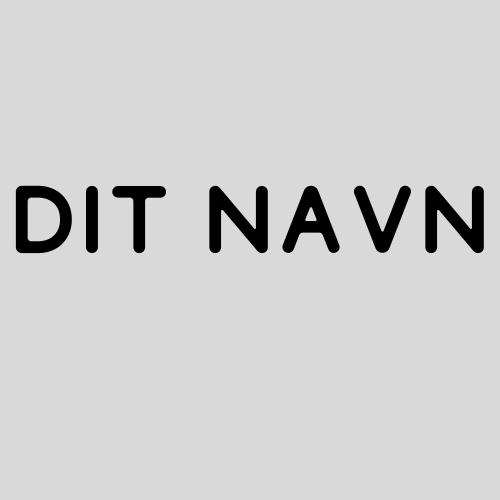 Gymnastikribbe med eget navn